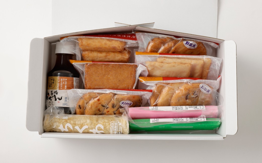 石橋かまぼこの揚げかんぼこ 詰合せ ／ かんぼこ かまぼこ 蒲鉾 おでんのだし すり身 練り物 長崎県 長崎市