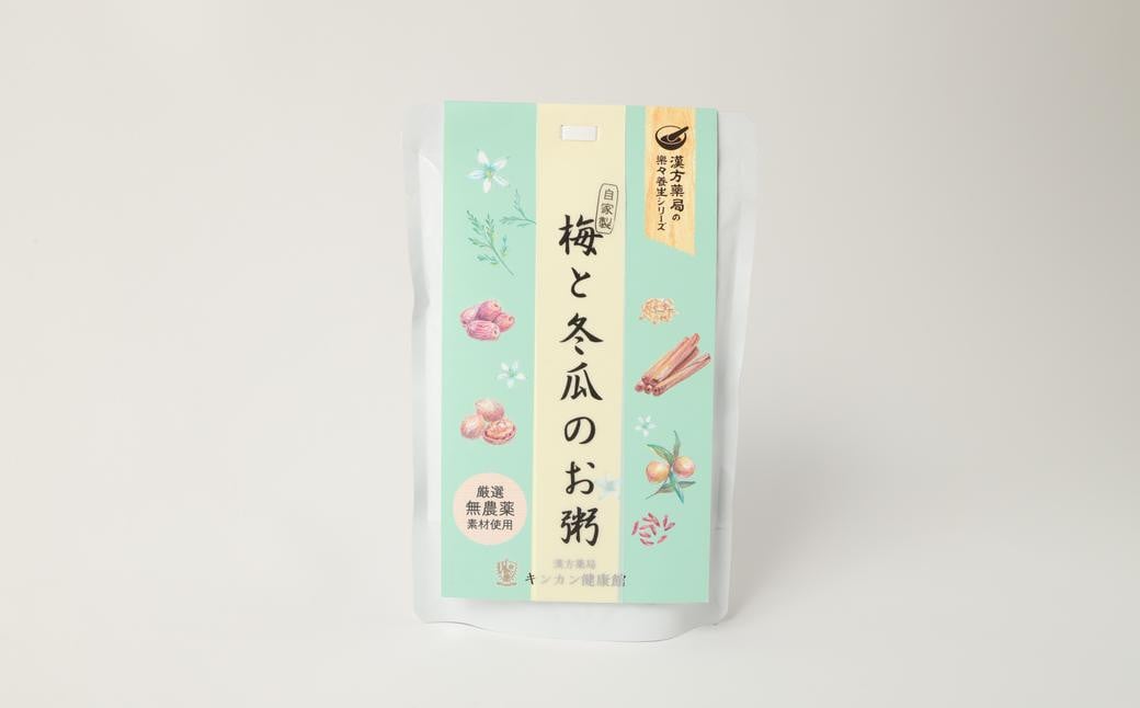 【全12回定期便】レトルト 梅と冬瓜のお粥セット 230g×5個 ／ 合計60袋 粥 おかゆ 保存食 長期保存 防災食 長崎県 長崎市