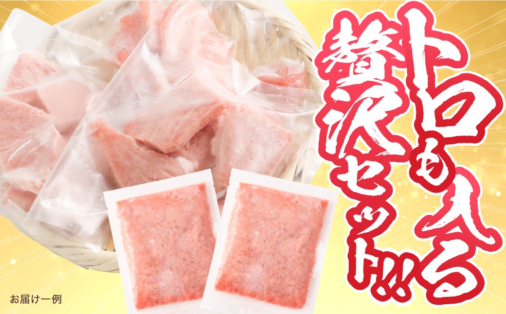 本マグロ大賞受賞 みやび鮪 たたき 約200g （約2〜3人前） ・ 【訳あり】 みやび鮪 切り落とし 端っこちゃん 約300g （約3〜4人前） 合計約500g 訳アリ わけあり 理由あり 鮪 まぐろ 本マグロ 本鮪 本まぐろ タタキ トロ 魚 九州 長崎県 長崎市 冷凍