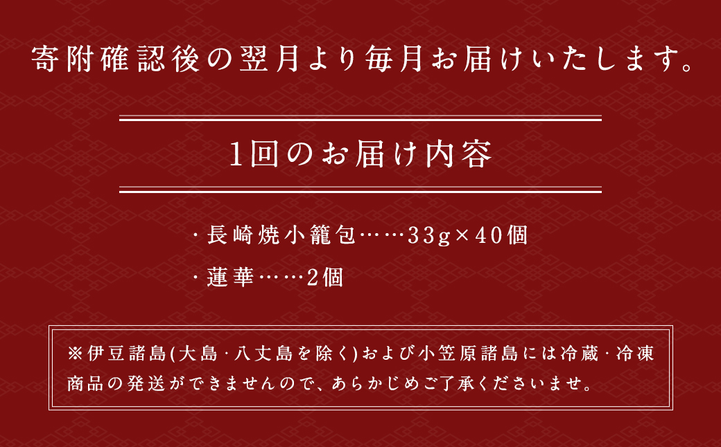 【全12回定期便】 フライパンで焼くだけ 長崎 焼小籠包 計480個 （40個×12回） ・ 蓮華 2個付 小籠包 ショウロンポウ れんげ付き