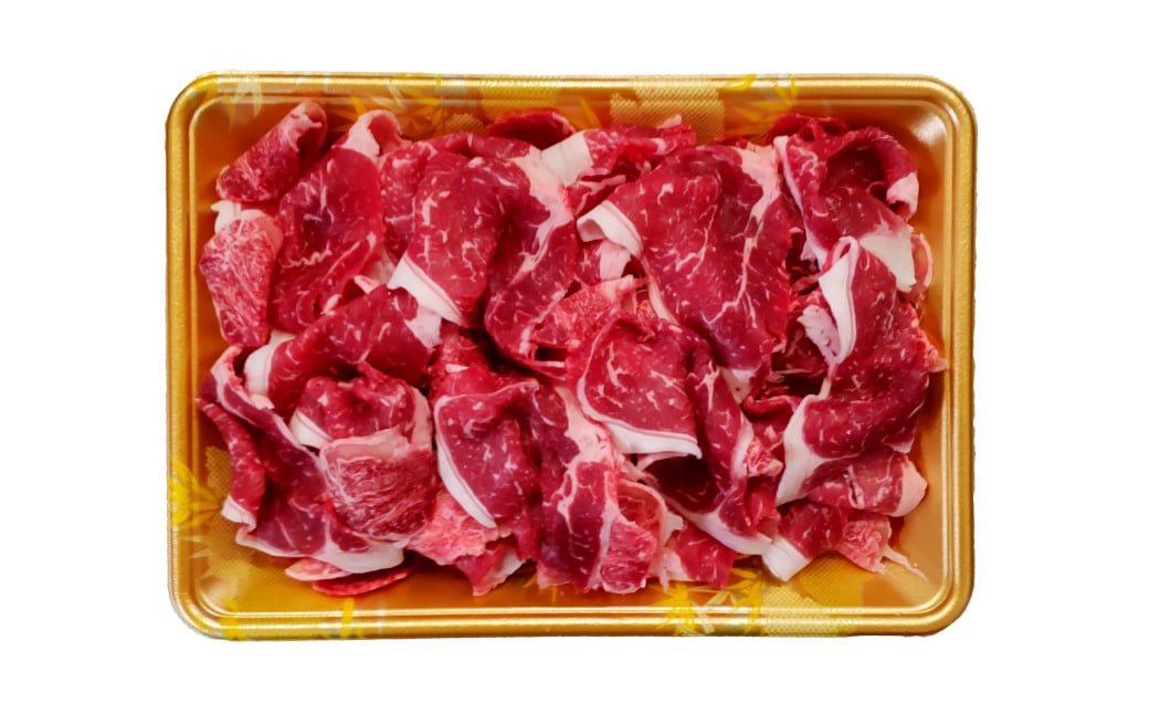 〈長崎和牛〉 小間切れ 計680g（340g×2パック） ／ 国産 肉 お肉 和牛 牛肉 牛こま切れ スネ肉 スライス 炒め物 煮物 長崎県 長崎市