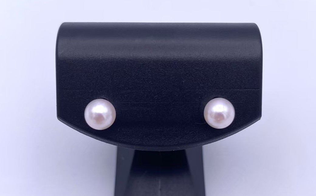 【あこや真珠】ピアス 約6.0～6.5mm（SV） アコヤ真珠 真珠 本真珠 パール アクセサリー 長崎県 長崎市