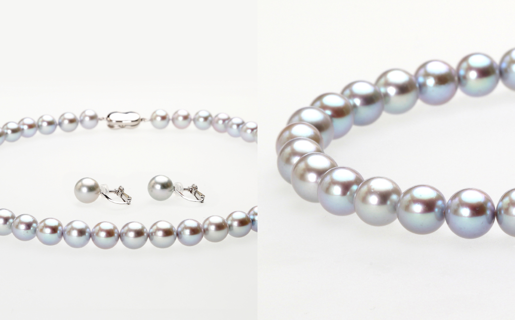 ãããçç (8.5â9mmç ãã°ã¬ãŒç³») ããã¯ã¬ã¹ & ã€ã€ãªã³ã° ã»ãã ïŒ ãžã¥ãšãªãŒ ã¢ã¯ã»ãµãªãŒ ããŒã« é·åŽç é·åŽåž åç°çç