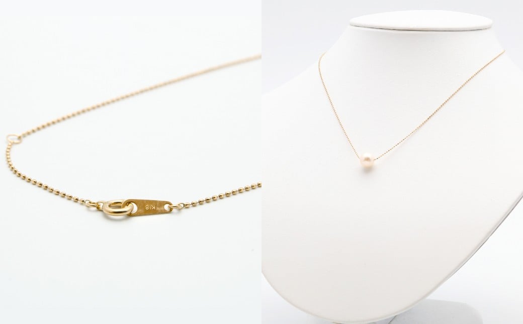 ãããçç (7.5â8mmç ) ã¹ã«ãŒãã³ãã³ã K18ã€ãšããŒãŽãŒã«ã ïŒ ãžã¥ãšãªãŒ ã¢ã¯ã»ãµãªãŒ ããŒã« é·åŽç é·åŽåž åç°çç