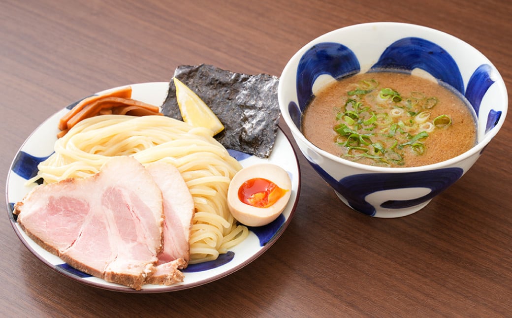 【全6回定期便】つけ麺 4食セット ／ 合計24食 自家製生麺 スープ付き 麺 つけめん 豚骨 魚介 冷凍ラーメン 冷凍 長崎