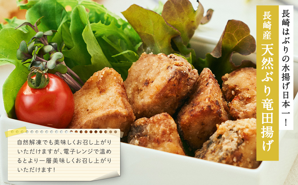 【7営業日以内発送】長崎産のお魚バラエティセット 4種 ( ぶり竜田揚げ / アジフライ / きびなごゴマフライ / とらふぐの生ハム ) 魚 魚介 ぶり あじ きびなご とらふぐ 魚 惣菜 おかず