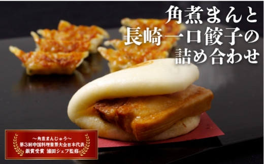 E172p 角煮まんと長崎一口餃子の詰め合わせ