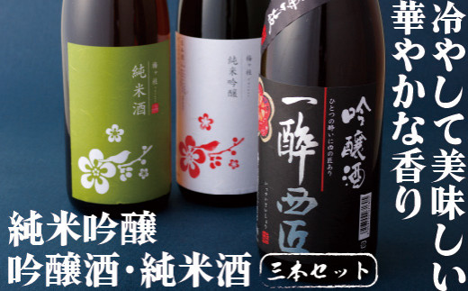 C103b 純米吟醸･吟醸酒･純米酒 日本酒一升瓶3本