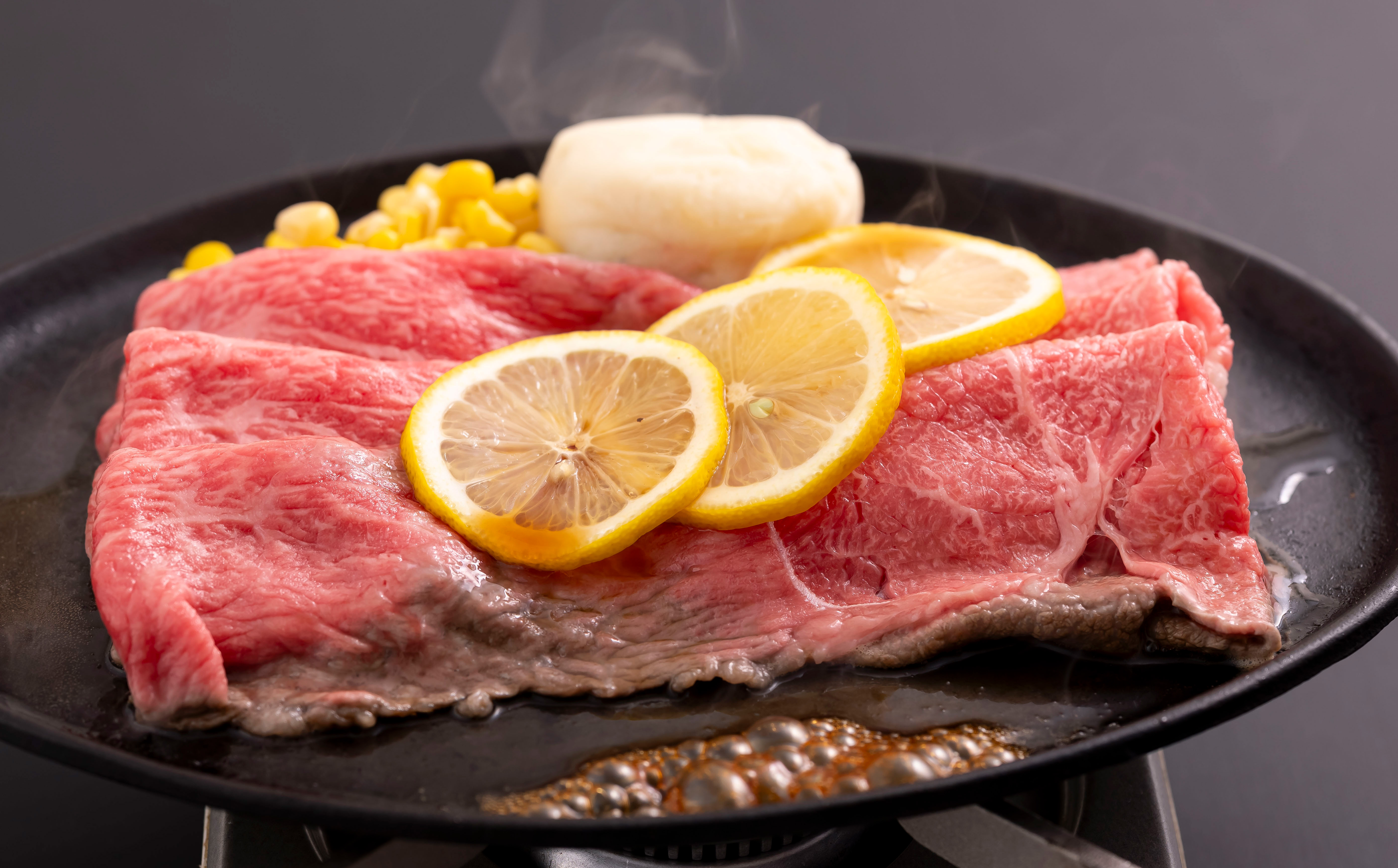 B544 長崎和牛とあご出汁レモンステーキソースのセット(L)