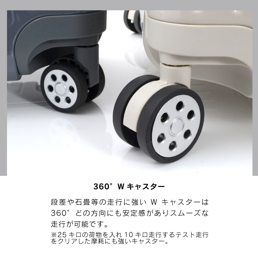 G590 DL-2823 スーツケース S リーフグリーン