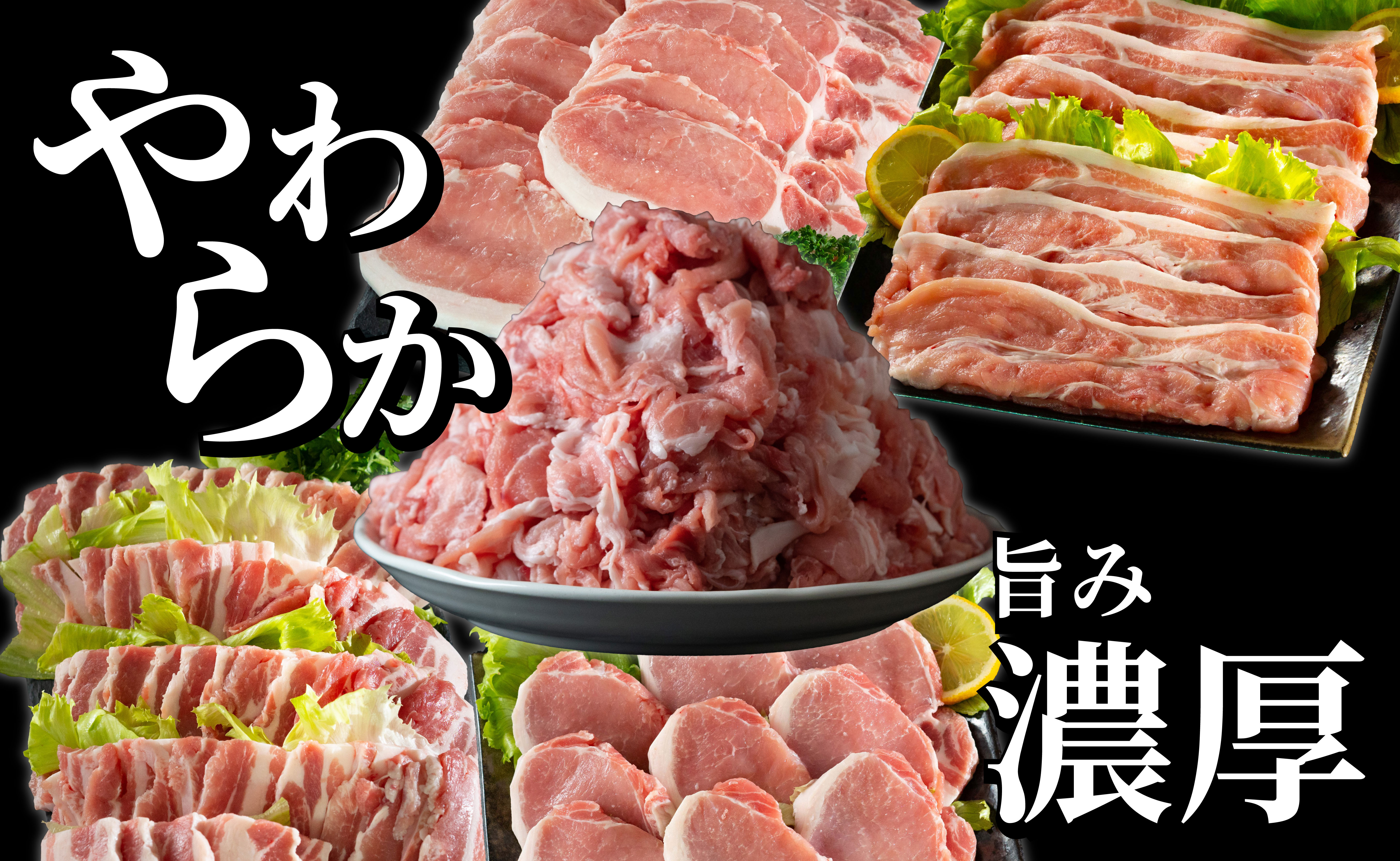 B617 é·åŽçç£è± ãã©ãšã㣠5ç¹ã»ãã ç·èš2.5kg