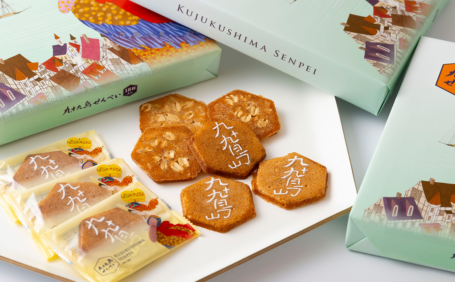 F219 九十九島せんぺい12枚×6個セット【合計72枚】