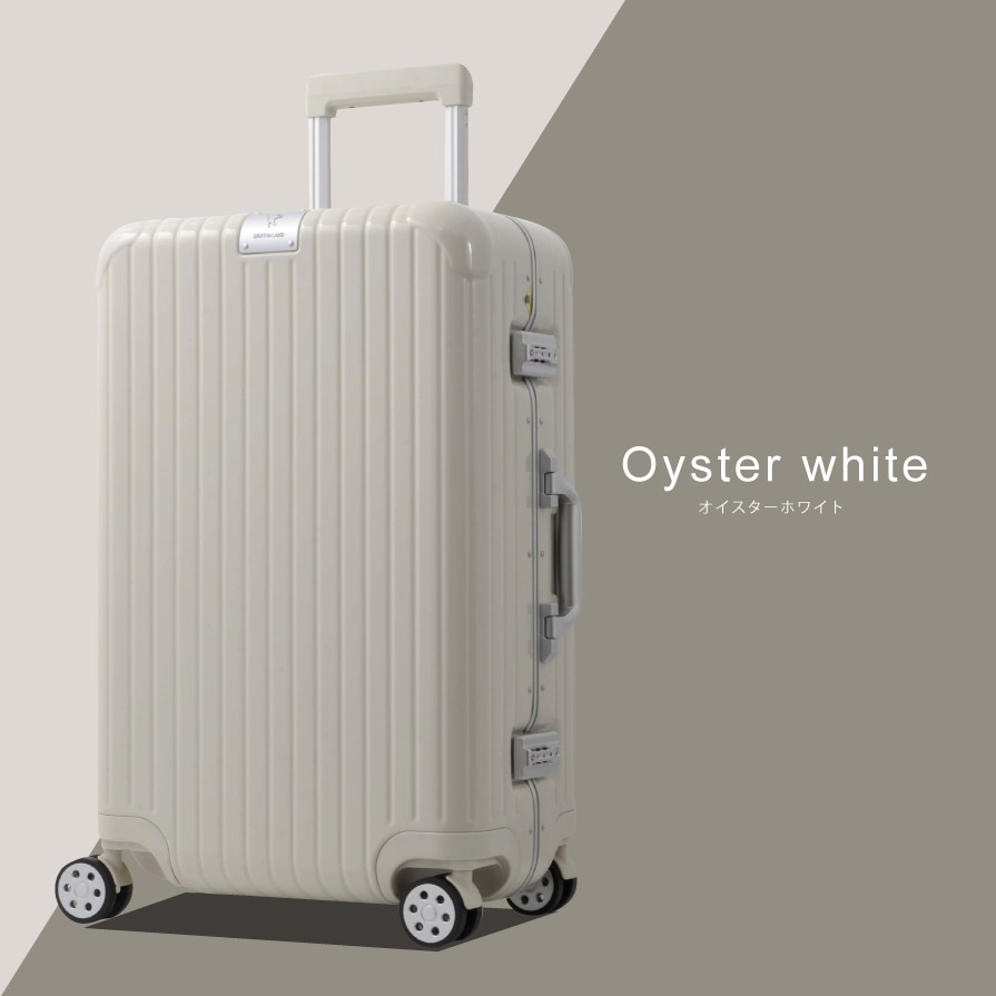 G587 DL-2823 スーツケース M オイスターホワイト