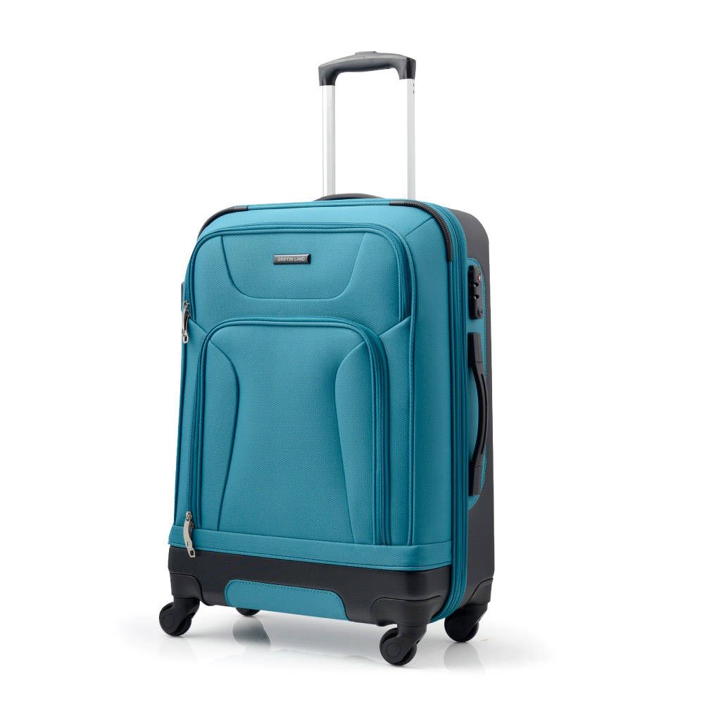 G614 CRUSTスーツケース M ティール