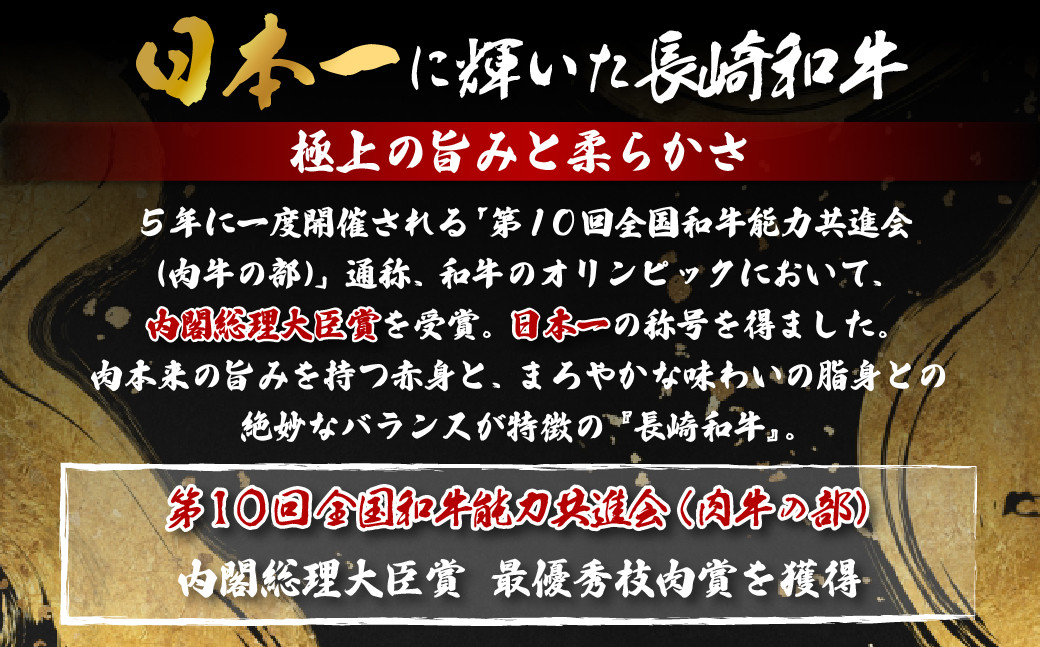 長崎和牛サーロインステーキ(5枚)