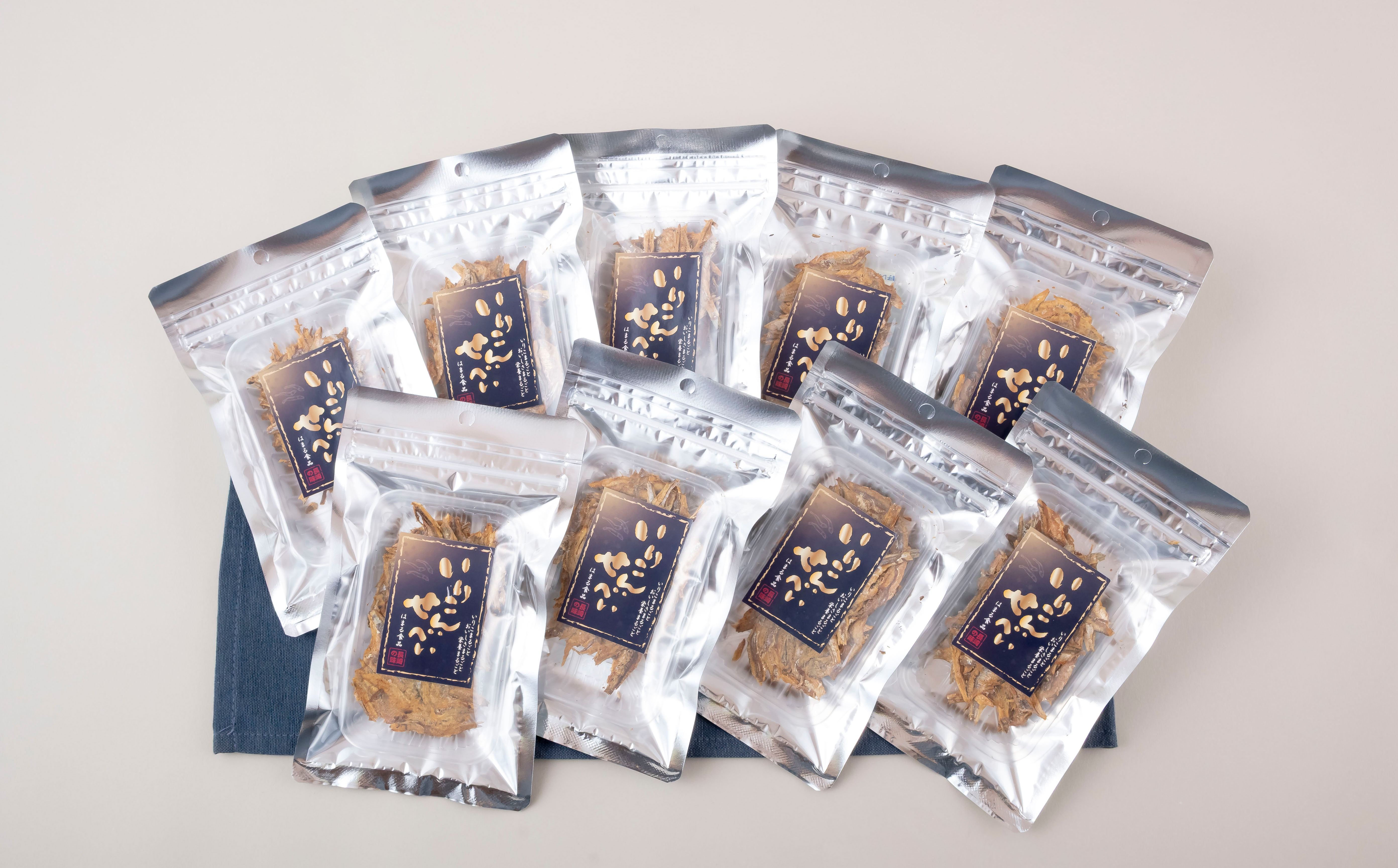 A498 《定期便》いりこせんべい【3回お届け】