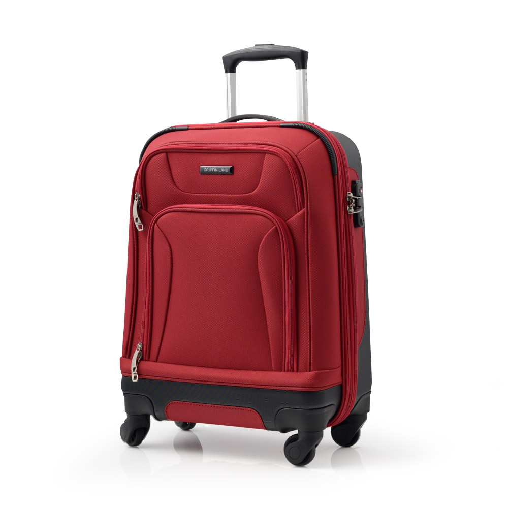 G615 CRUSTスーツケース S レッド