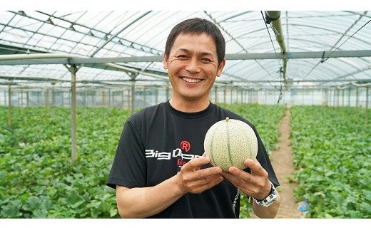 【令和7年度出荷分】BD201 マルセイユメロン～島原風香～（3L×2玉） 【メロン 赤肉 果物 くだもの フルーツ 産地直送 長崎県 島原市】