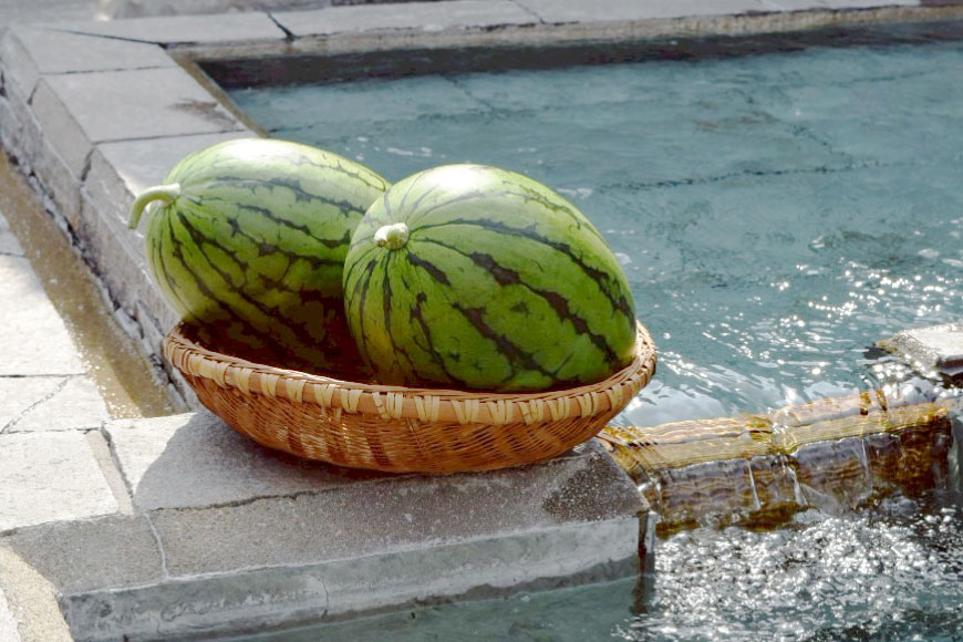 AJ461 【令和8年度出荷分】 Farm honda 小玉スイカ 2玉 計5kg [ 先行予約 数量限定 小玉 スイカ 西瓜 フルーツ 果物 長崎 長崎県 島原市 ]