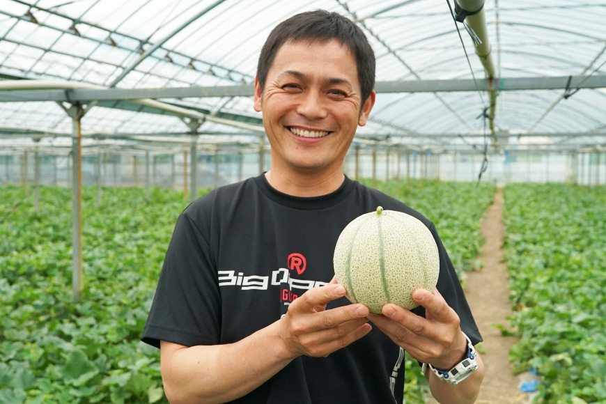 BD201【令和8年度出荷分】マルセイユメロン～島原風香～（3L×2玉） [農事組合法人　『舞岳の里』生産組合 長崎県 島原市 BD201] メロン 赤肉 果物 くだもの フルーツ 産地直送