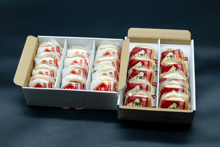 BJ084 岩崎本舗 【6回定期便】長崎角煮まんじゅう 12個入・大とろ角煮まんじゅう 10個入 (箱) [長崎県 島原市]