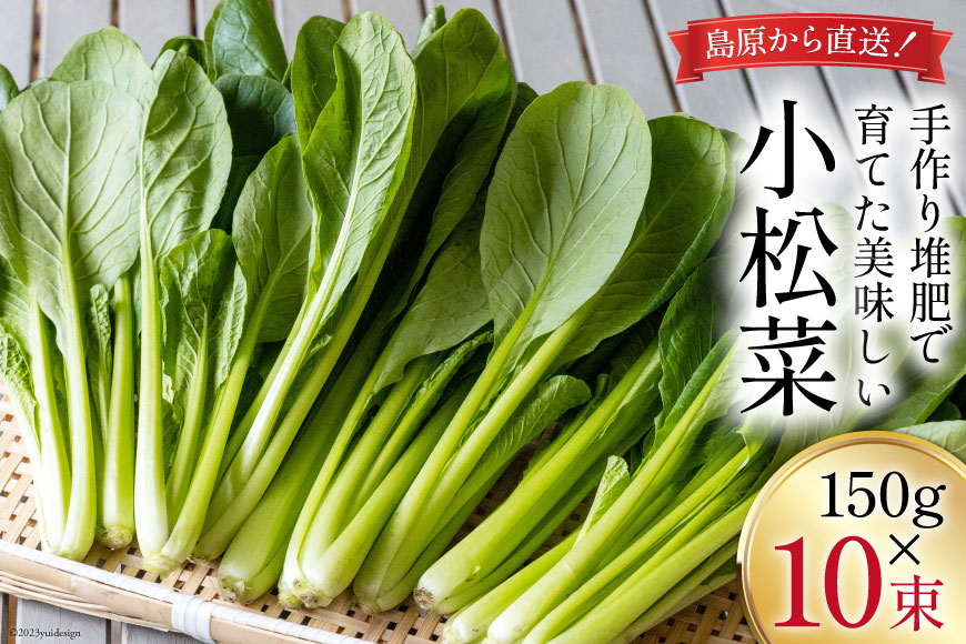 【BH013】小松菜 150g×10束