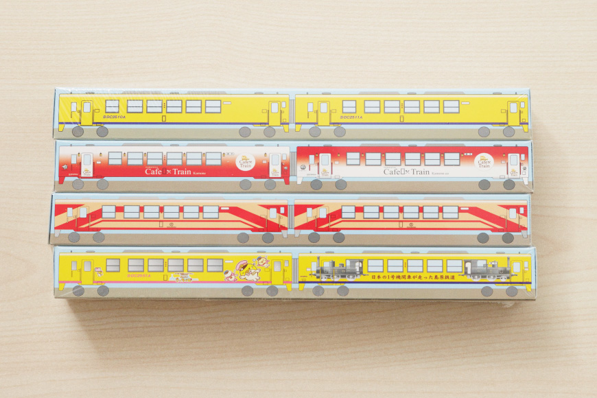 AJ450 島原鉄道 キハ2500形手延べそうめん 200g （50g×4束）[ 島鉄 素麺 そうめん 列車 鉄道 グッズ 撮り鉄 島原鉄道株式会社 長崎県 島原市]