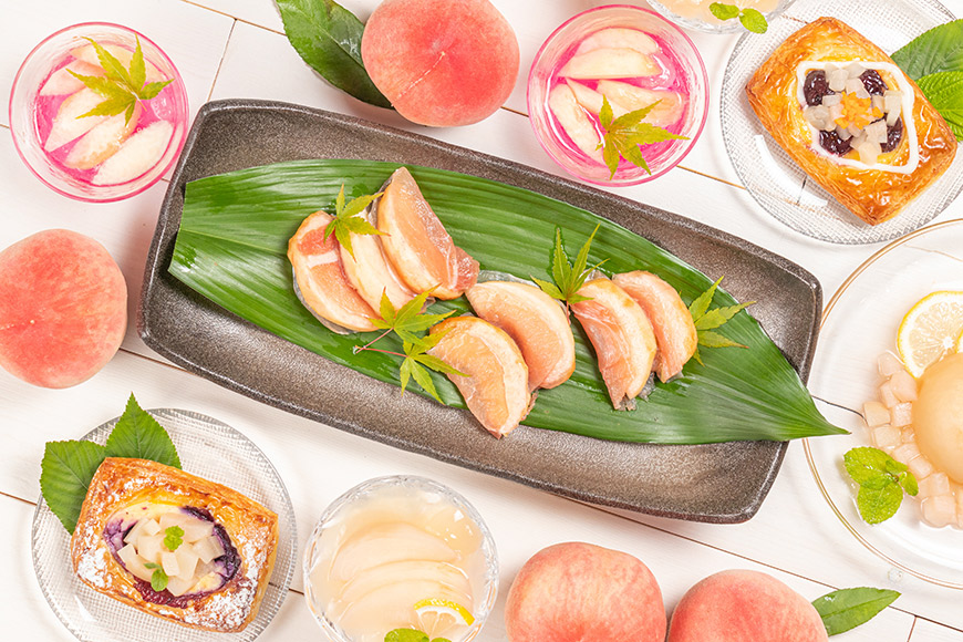 DG090 【令和8年度出荷分】食べたら笑顔になる！島原育ちの桃 1kg＜数量限定＞ [桃 もも フルーツ 果物 くだもの 長崎県 島原市]