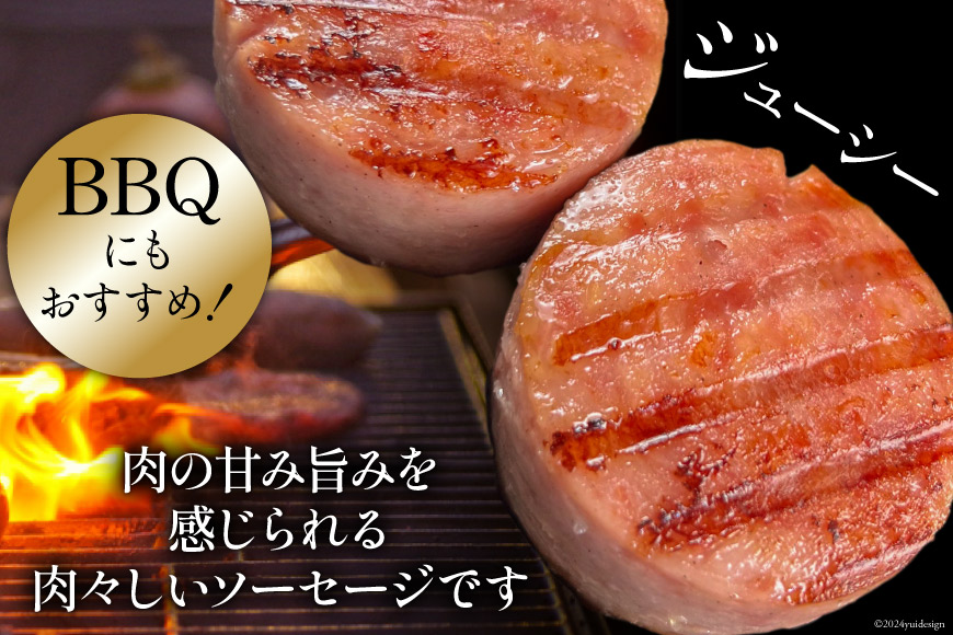 AI064 特大！ 島原ハム ポークソーセージ 800g×2本 セット [ ハム ソーセージ ウインナー 肉 お弁当 豚肉 おつまみ 国産 焼き肉 BBQ 惣菜 バーベキュー 長崎県 島原市 ]