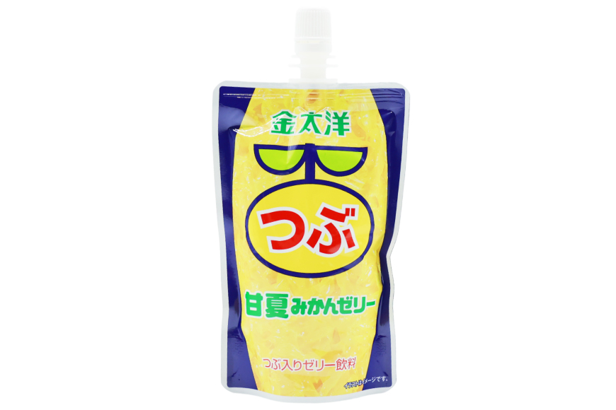 AJ237 金太洋 つぶ甘夏みかんゼリー 150g パウチ 24本 [ ゼリー 甘夏 みかん ミカン オレンジ みかんゼリー ミカンゼリー 飲むゼリー つぶつぶ つぶつぶみかん つぶオレンジみかん 果実 パウチ 金太洋 長崎 長崎県 島原市 ]