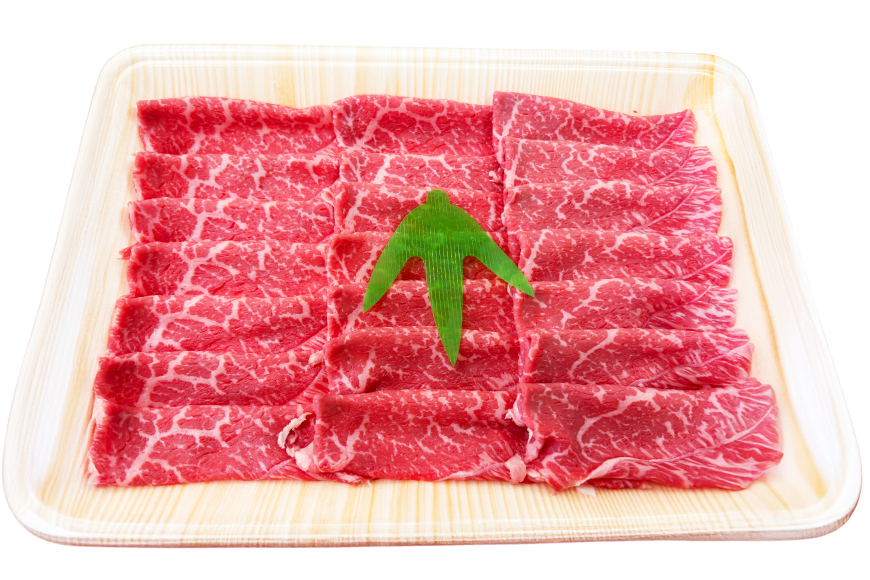 AJ582 【12回定期便】長崎和牛 もも しゃぶしゃぶ用 約500g [ 肉 牛肉 和牛 高級 おいしい ステーキ肉 まるしん商会 黒牛 長崎県 島原市 ]