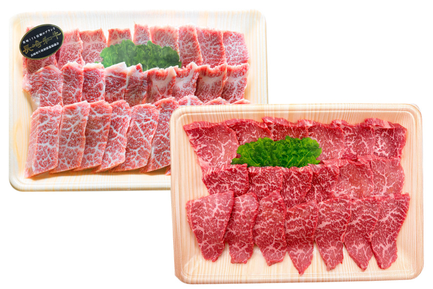 AJ571 【3回定期便】長崎和牛 焼肉セット 計約1kg バラ 霜降り(500g)・もも(500g) [ 肉 牛肉 和牛 高級 おいしい ステーキ肉 まるしん商会 黒牛 長崎県 島原市 ]