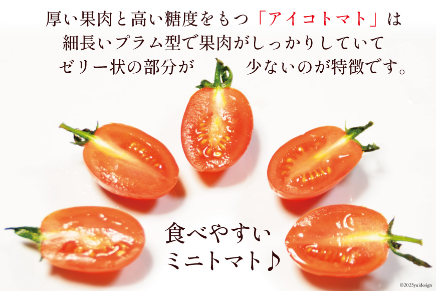 AA001全国にファンがいる高級フルーツトマト どっさり！アイコ 3kg