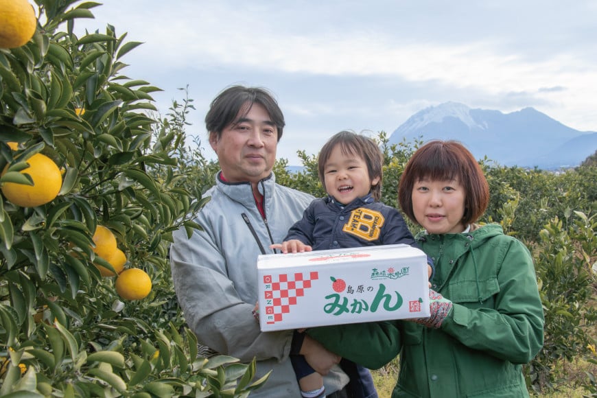 CC003 森崎果樹園のこだわり旬のみかんセット 10kg [みかん ミカン 旬 10キロ 長崎県 島原市]