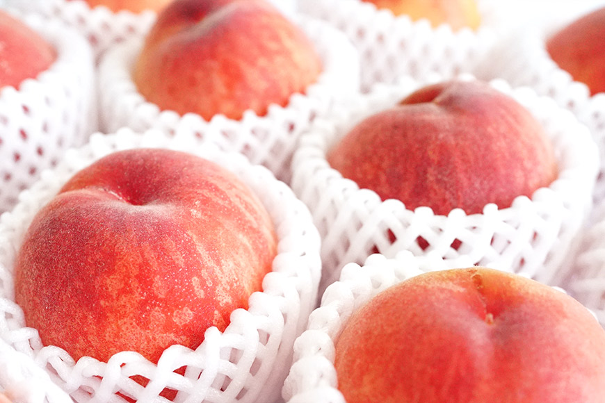 DG090 【令和8年度出荷分】食べたら笑顔になる！島原育ちの桃 1kg＜数量限定＞ [桃 もも フルーツ 果物 くだもの 長崎県 島原市]