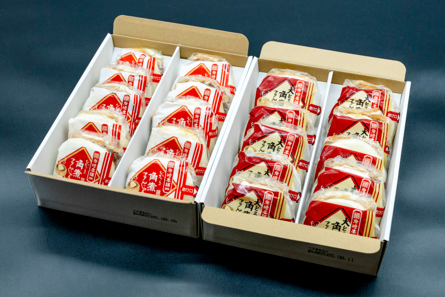 BJ074 岩崎本舗 長崎角煮まんじゅう 10個入 ・ 大とろ角煮まんじゅう 10個入 (箱) [長崎県 島原市]