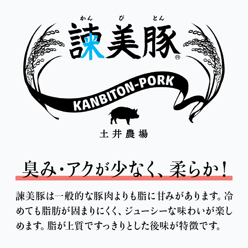 諫美豚焼肉セット計1.2kg / 豚肉 ロース バラ モモ 焼肉 小分け / 諫早市 / 株式会社土井農場 [AHAD057]