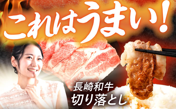 長崎和牛 切り落とし 2kg（400g×5）肩ロース・モモ・カタ・バラ使用 / 牛肉 ぎゅうにく 肉 和牛 国産牛 切落し / 諫早市 / 西日本フード株式会社 [AHAV006]