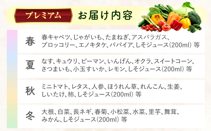 野菜等詰め合わせセットプレミアムセット(7〜10品目) / 野菜 果物 フルーツ くだもの きのこ / 諫早市 / 松尾農園 [AHAY004]