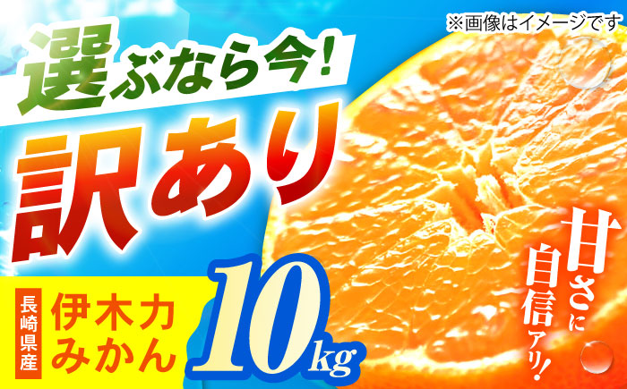 【訳あり】伊木力みかん (家庭用) 10kg / みかん ミカン 蜜柑 オレンジ mikan 柑橘 かんきつ フルーツ ふるーつ 果物 くだもの 訳あり わけあり / 諫早市 / 山野果樹園 [AHCF020]