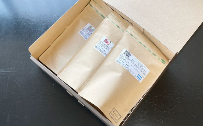 【2回定期便】挽き方が選べます！自家焙煎スペシャルティコーヒーおまかせセット(中挽き) / スペシャルティコーヒー ブレンド コーヒー 中挽き / 諫早市 / R and R coffee labo [AHCJ005]