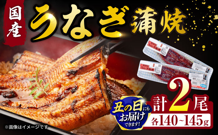 福田屋食品うなぎ蒲焼2尾(真空パック) / 鰻 うなぎ ウナギ 国産 蒲焼 かばやき うな重 うな丼 ひつまぶし / 諫早市 / 諫早観光物産　コンベンション協会 [AHAB035] 丑の日 土用丑の日