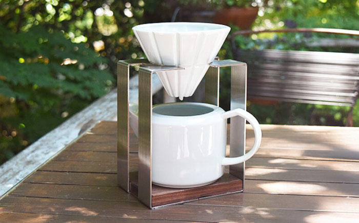 コーヒードリッパー・サーバーMIIP(白) / ドリッパー サーバー コーヒー コーヒードリッパー / 諫早市 / 長谷川陶磁器工房 [AHBC005]