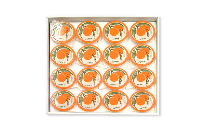 長崎特産「茂木びわゼリー」(16個入り) / びわゼリー ゼリー びわ ビワ 枇杷 / 諫早市 / 橋本屋本舗 [AHCP002]