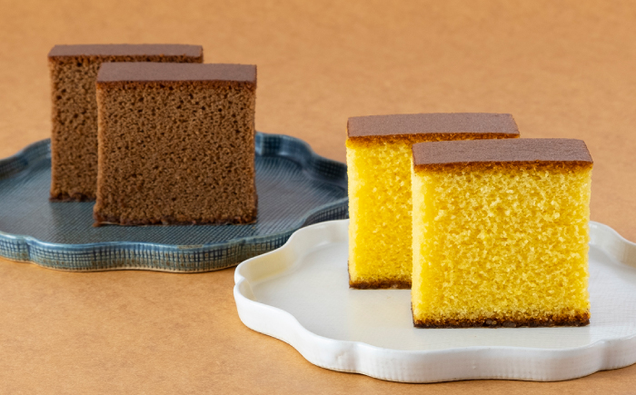 松翁軒「かわいいカステラ」 0.3号(5切入) 10箱詰合せ カステラ・チョコラーテ / カステラ かすてら チョコ ちょこ チョコレート ちょこれーと チョコラーテ スイーツ 菓子 ギフト 贈答 / 諫早市 / 株式会社松翁軒 [AHCT019]