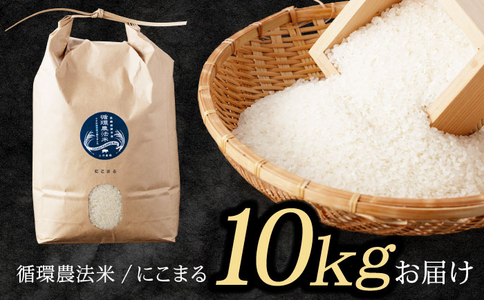 循環農法米にこまる白米 10kg / 米 こめ コメ おこめ お米 白米 にこまる / 諫早市 / 株式会社土井農場 [AHAD062]