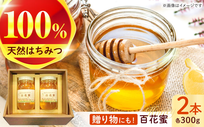 百花蜜300g×2本入り / 百花蜜 百花蜂蜜 蜂蜜 はちみつ ハチミツ / 諫早市 / 諫早観光物産　コンベンション協会 [AHAB032]