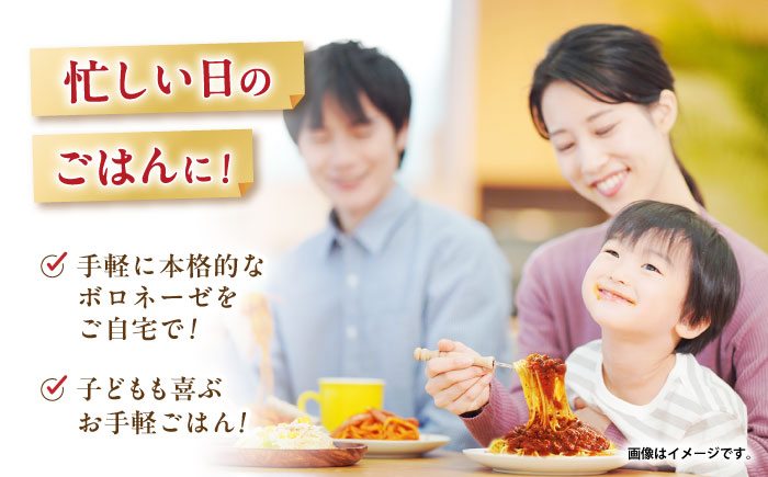 【小分け】日本ハム レストラン仕様ボロネーゼ10パックセット(1パック4袋入り)計40食分/ ボロネーゼ ぼろねーぜ ミートソース 麺 レトルト 牛肉 小分け / 諫早市 / AHAL001日本ハムマーケティング株式会社 [AHAL001]