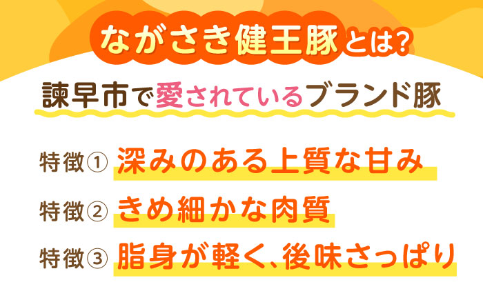 【12回定期便】ながさき健王豚しゃぶしゃぶ用(ロース:400g×2パック・バラ:350g×2パック)　/　豚　豚肉　しゃぶしゃぶ　ロース　バラ　うす切り　/　諫早市　/　長崎県央農業協同組合Aコープ本部 [AHAA017]