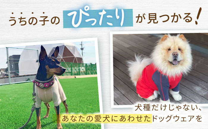 オーダメイド ドッグウェア / 犬 ペット服 ペットウェア / 諫早市 / 株式会社美泉 [AHAP045]